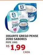 Assaí Atacadista Batavo - iogurte grego pense zero sabores oferta