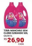 Assaí Atacadista Girando sol - tira-manchas sem cloro oferta