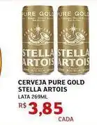 Assaí Atacadista Stella - cerveja pure gold artois oferta