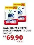 Assaí Atacadista Omo - lava-roupas em pó lavagem perfeita oferta