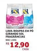Assaí Atacadista Sol - lava-roupas em po girando fragrâncias oferta