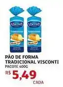 Assaí Atacadista Visconti - pão de forma tradicional oferta