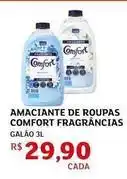 Assaí Atacadista Comfort - amaciante de roupas fragrâncias oferta