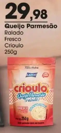 Zaffari Queijo Parmesão Ralado Fresco Crioulo oferta