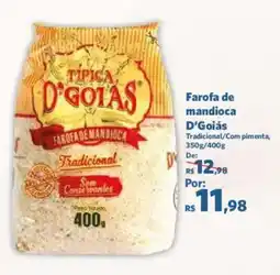 Sam's Club Farofa de mandioca D'Goias oferta