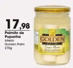 Zaffari Palmito de pupunha inteiro golden palm oferta
