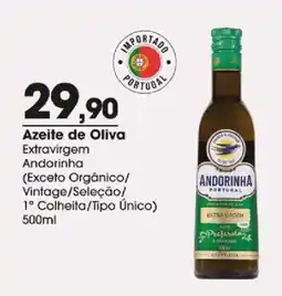 Zaffari Azeite de Oliva Extravirgem Andorinha oferta