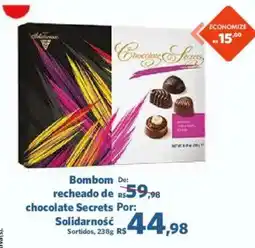 Sam's Club Bombom recheado de chocolate secrets oferta