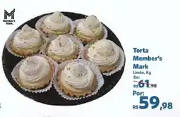 Sam's Club Torta member's mark limão oferta