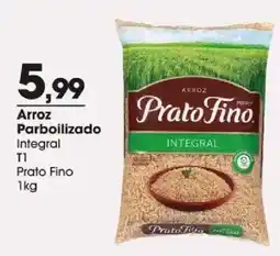 Zaffari Arroz parboilizado integral t1 prato fino oferta