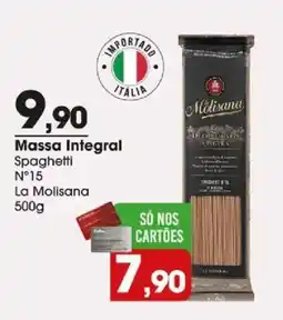 Zaffari Massa integral spaghetti n°15 la molisana oferta