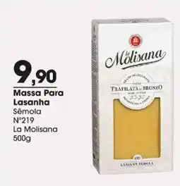 Zaffari Massa para lasanha sêmola n°219 oferta