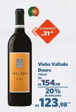 Sam's Club Vinho Vallado Douro oferta