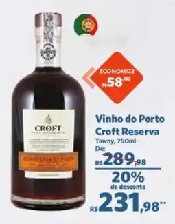Sam's Club Vinho do Porto Croft Reserva Tawny oferta