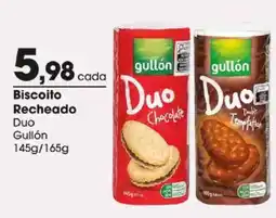 Zaffari Biscoito recheado duo gullón oferta