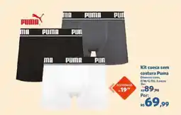 Sam's Club Kit cueca sem costura Puma oferta