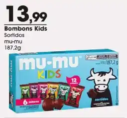 Zaffari Bombons kids sortidos mu-mu oferta
