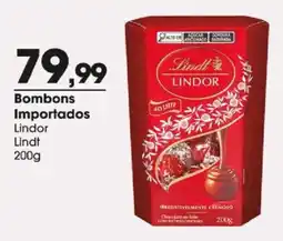 Zaffari Bombons importados lindor oferta