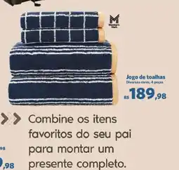 Sam's Club Jogo de toalhas oferta