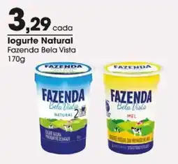 Zaffari Iogurte natural fazenda bela vista oferta