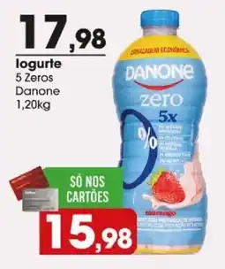 Zaffari logurte 5 zeros danone oferta