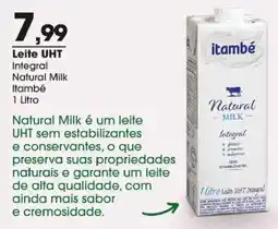 Zaffari Leite uht integral natural milk itambé oferta