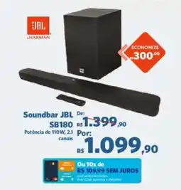 Sam's Club Soundbar JBL SB180 oferta