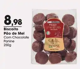 Zaffari Biscoito Pão de Mel Com Chocolate Panine oferta