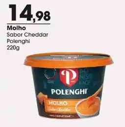 Zaffari molho sabor cheddar polenghi oferta