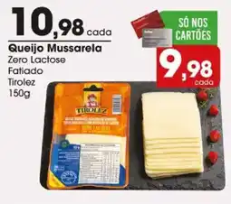 Zaffari Queijo Mussarela Zero Lactose Fatiado oferta