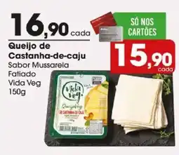 Zaffari Queijo de Castanha-de-caju Sabor Mussarela Fatiado oferta
