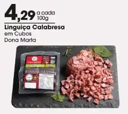 Zaffari Linguiça Calabresa em Cubos Dona Marta oferta