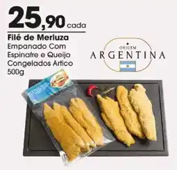 Zaffari Filé de Merluza Empanado Com Espinafre e Queijo oferta