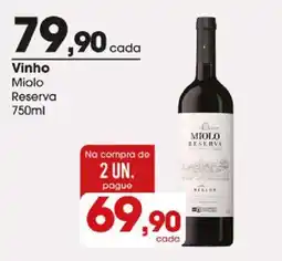 Zaffari Vinho Miolo Reserva oferta
