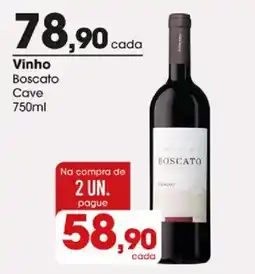 Zaffari Vinho Boscato Cave oferta