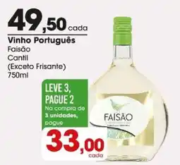 Zaffari Vinho Português Faisão Cantil oferta