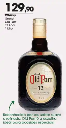 Zaffari Whisky Grand Old Parr 12 Anos oferta