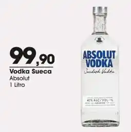 Zaffari Vodka sueca absolut oferta