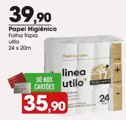 Zaffari Papel Higiênico Folha Tripla utilo oferta