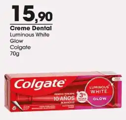 Zaffari Creme Dental Luminous White Glow oferta