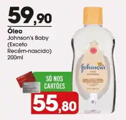Zaffari Óleo johnson's baby oferta