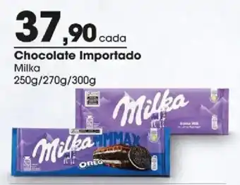 Zaffari Chocolate importado milka oferta
