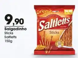 Zaffari Salgadinho Sticks Saltletts oferta