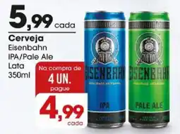Zaffari Cerveja Eisenbahn IPA/Pale Ale oferta