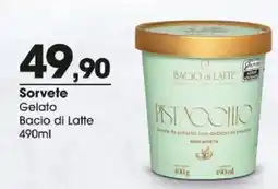 Zaffari Sorvete gelato bacio di latte oferta