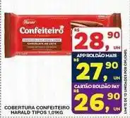 Roldão Harald - cobertura confeiteiro tipos oferta