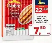 Roldão Nobre - salsicha hot dog congelada oferta