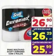 Roldão Duramax - pano multiuso scott oferta