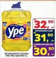 Roldão Ypê - detergente líquido pro neutro oferta