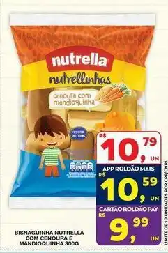 Roldão Nutrella - bisnaquinha oferta
